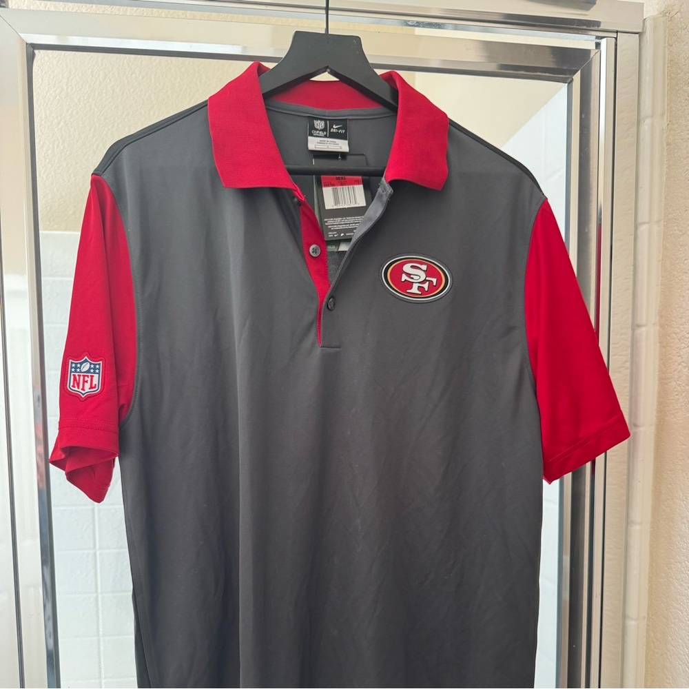 Men’s 49ers Dri fit polo